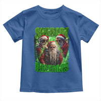 Funny Xmas Toddler T Shirt Skibidi Rizzmas Cool Santa Rizz