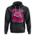 Valentine's Day Hoodie Retro Groovy Love Vibes Heart Eyes - Wonder Print Shop