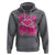 Valentine's Day Hoodie Retro Groovy Love Vibes Heart Eyes - Wonder Print Shop