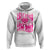 Valentine's Day Hoodie Retro Groovy Love Vibes Heart Eyes - Wonder Print Shop