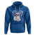 Valentine's Day Hoodie Arctic Snow Fox Heart Glasses Snowflake Animal Lover - Wonder Print Shop