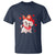 Valentine's Day T Shirt Vintage Retro Puppy Dog Cowboy - Wonder Print Shop