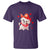 Valentine's Day T Shirt Vintage Retro Puppy Dog Cowboy - Wonder Print Shop