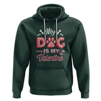 Valentine's Day Hoodie My Dogs Are My Valentine Pet Heart - Wonder Print Shop