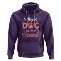 Valentine's Day Hoodie My Dogs Are My Valentine Pet Heart - Wonder Print Shop