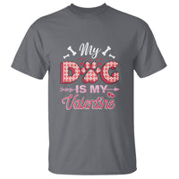 Valentine's Day T Shirt My Dogs Are My Valentine Pet Heart - Wonder Print Shop