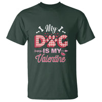 Valentine's Day T Shirt My Dogs Are My Valentine Pet Heart - Wonder Print Shop