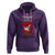 Valentine's Day Hoodie My Frenchie Is My Valentine Cute French Bulldog Rose Heart - Wonder Print Shop