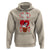 Valentine's Day Hoodie My Frenchie Is My Valentine Cute French Bulldog Rose Heart - Wonder Print Shop