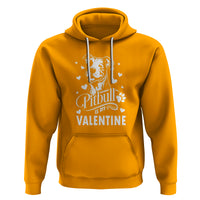 Valentine's Day Hoodie Pitbull Is My Valentine Cute Dog Heart - Wonder Print Shop