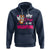 Valentine's Day Hoodie My Corgi Is My Valentine Cute Cupid Dog Rose - Wonder Print Shop