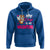 Valentine's Day Hoodie My Corgi Is My Valentine Cute Cupid Dog Rose - Wonder Print Shop