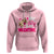 Valentine's Day Hoodie My Pug Is My Valentine Funny Dog Rose - Wonder Print Shop