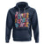 Valentine's Day Hoodie Retro Groovy Cupids Favorite Nurse - Wonder Print Shop