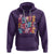 Valentine's Day Hoodie Retro Groovy Cupids Favorite Nurse - Wonder Print Shop