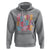 Valentine's Day Hoodie Retro Groovy Cupids Favorite Nurse - Wonder Print Shop