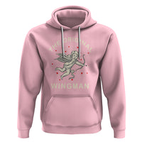 Valentine's Day Hoodie The Original Wingman Vintage Cupid Aesthestic - Wonder Print Shop