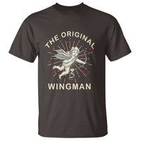 Valentine's Day T Shirt The Original Wingman Vintage Cupid Aesthestic - Wonder Print Shop