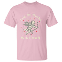 Valentine's Day T Shirt The Original Wingman Vintage Cupid Aesthestic - Wonder Print Shop