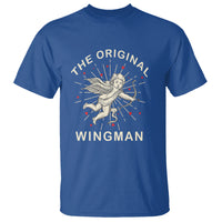 Valentine's Day T Shirt The Original Wingman Vintage Cupid Aesthestic - Wonder Print Shop