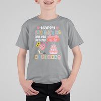 Happy Valentines Day And Yes It Is My Birthday Funny Heart T Shirt For Kid - Wonder Print Shop