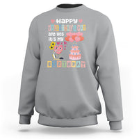 Happy Valentines Day And Yes It Is My Birthday Funny Heart Sweatshirt - Wonder Print Shop