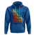 Valentine's Day Hoodie Mrs Steal Your Heart Funny Rainbow Heart - Wonder Print Shop