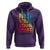 Valentine's Day Hoodie Ms Steal Your Heart Funny Rainbow Heart - Wonder Print Shop