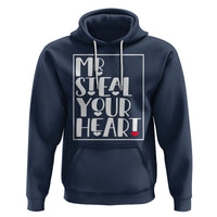 Valentine's Day Hoodie Mr Steal Your Heart Funny Heart - Wonder Print Shop