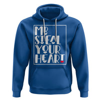 Valentine's Day Hoodie Mr Steal Your Heart Funny Heart - Wonder Print Shop