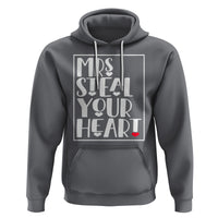 Valentine's Day Hoodie Mrs Steal Your Heart Funny Heart - Wonder Print Shop