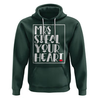 Valentine's Day Hoodie Mrs Steal Your Heart Funny Heart - Wonder Print Shop