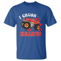Valentine's Day T Shirt I Crush Hearts Monster Truck - Wonder Print Shop