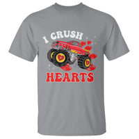 Valentine's Day T Shirt I Crush Hearts Monster Truck - Wonder Print Shop