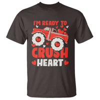 Valentine's Day T Shirt I Ready To Crush Hearts Monster Truck - Wonder Print Shop
