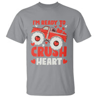 Valentine's Day T Shirt I Ready To Crush Hearts Monster Truck - Wonder Print Shop