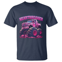 Valentine's Day T Shirt Tractor Heartbreaker Monster Truck Funny - Wonder Print Shop