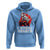 Valentine's Day Hoodie I Steal Hearts Cool Dinosaur Riding Monster Truck - Wonder Print Shop