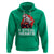 Valentine's Day Hoodie I Steal Hearts Cool Dinosaur Riding Monster Truck - Wonder Print Shop