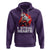 Valentine's Day Hoodie I Steal Hearts Cool Dinosaur Riding Monster Truck - Wonder Print Shop