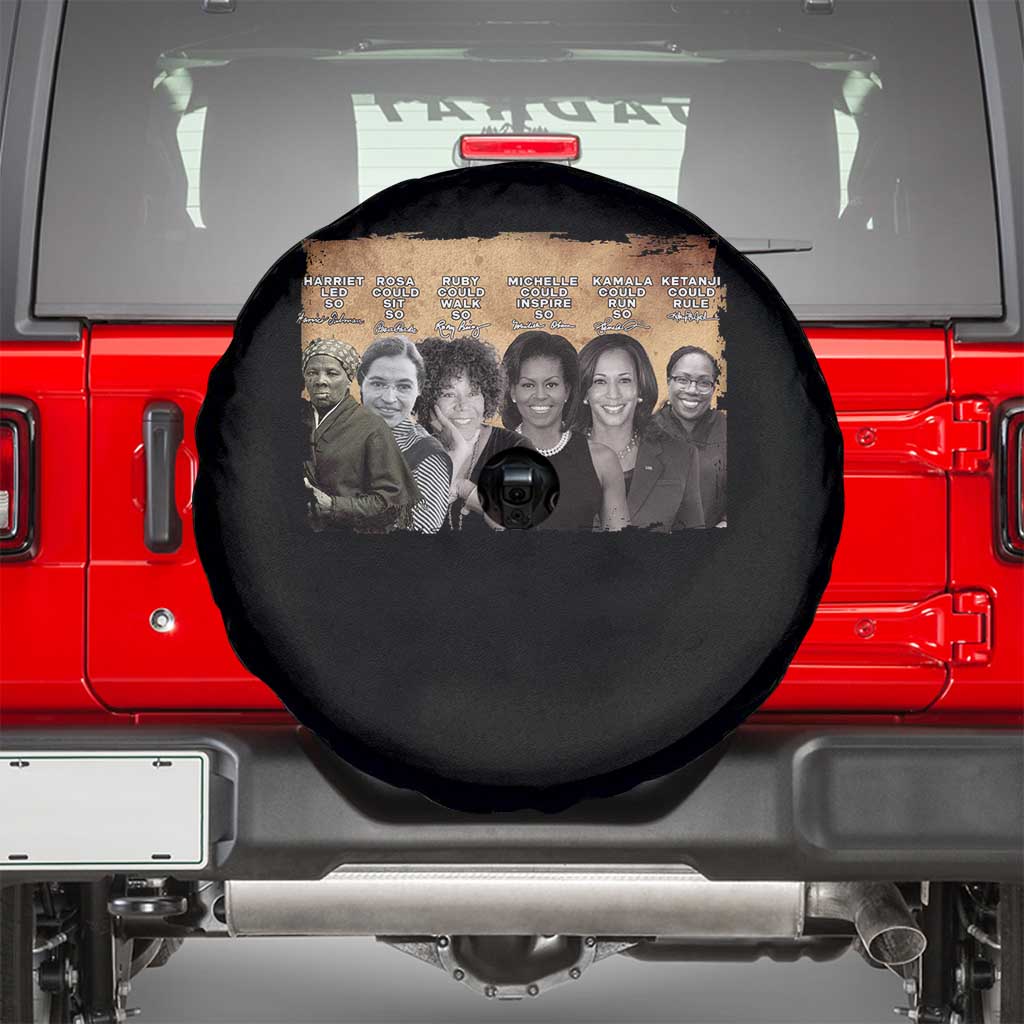 Black Women History Spare Tire Cover Harriet Led So Rosa Could Sit Black History