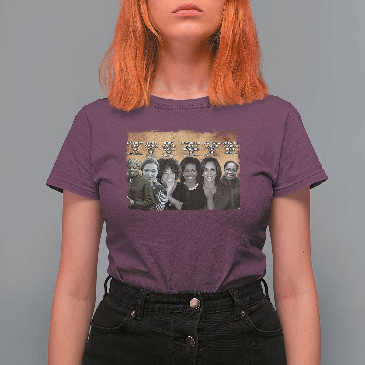Black Women History T Shirt For Women Harriet Led So Rosa Could Sit Black History