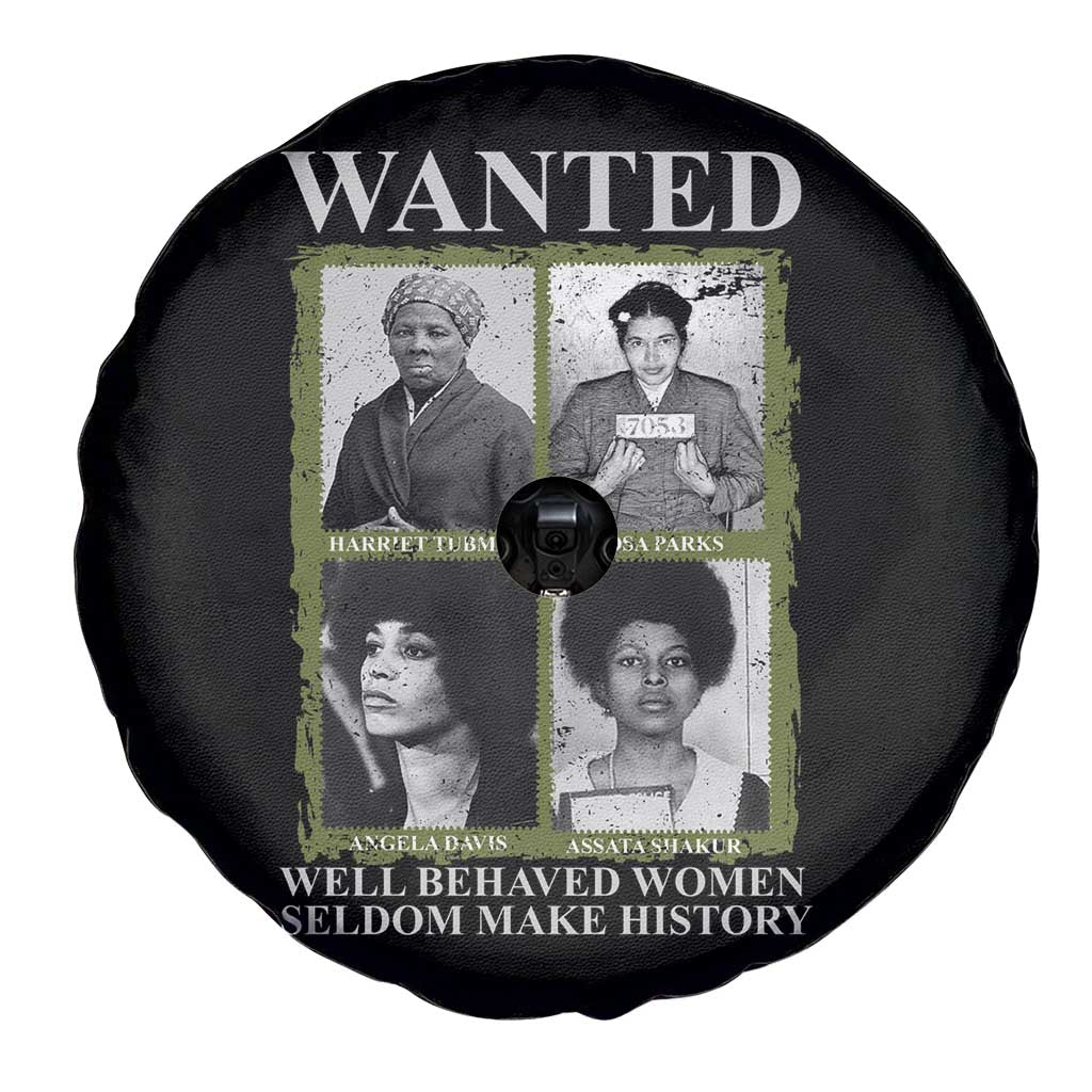 Black Women History Spare Tire Cover Harriet Tubman Rosa Parks Angela Davis Assata Shakur