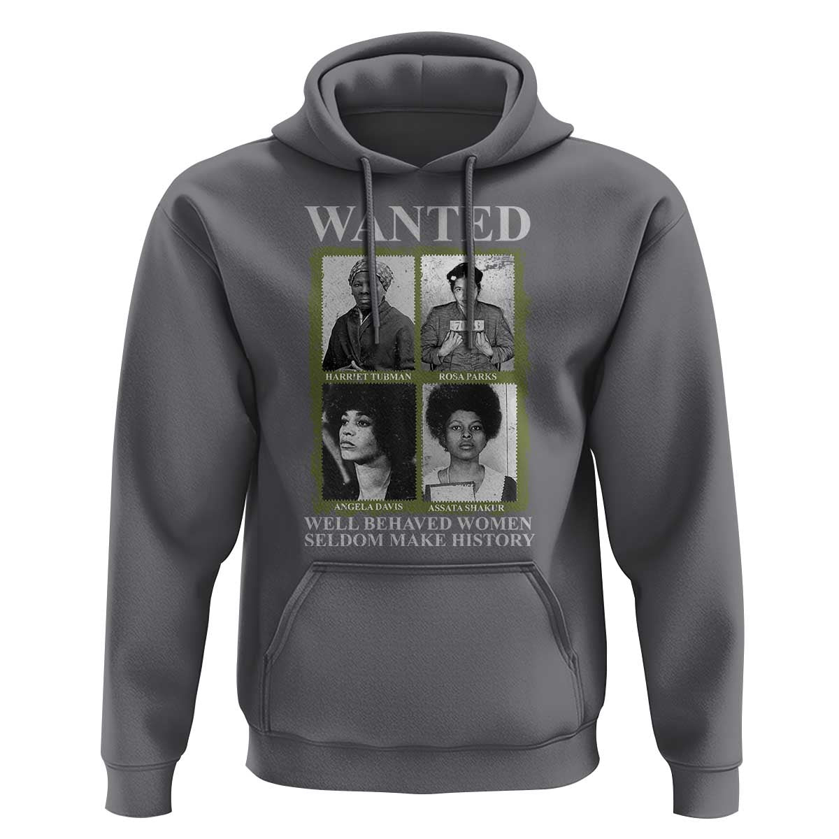 Black Women History Hoodie Harriet Tubman Rosa Parks Angela Davis Assata Shakur