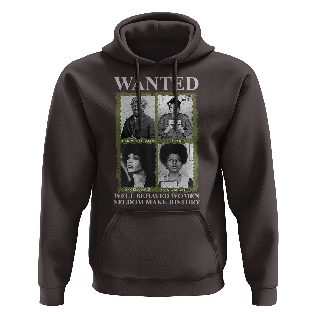 Black Women History Hoodie Harriet Tubman Rosa Parks Angela Davis Assata Shakur