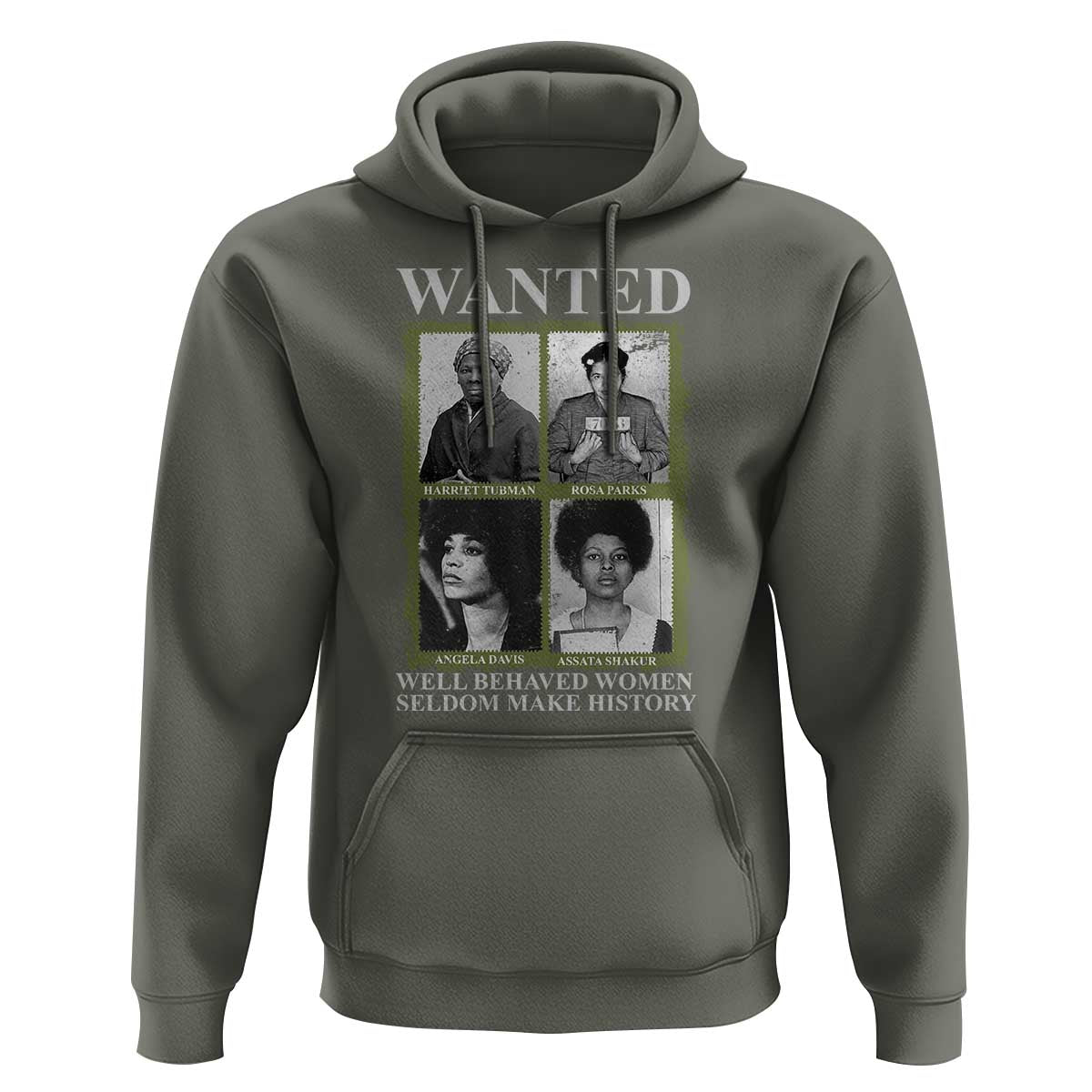 Black Women History Hoodie Harriet Tubman Rosa Parks Angela Davis Assata Shakur