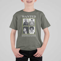 Black Women History T Shirt For Kid Harriet Tubman Rosa Parks Angela Davis Assata Shakur