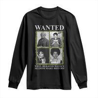 Black Women History Long Sleeve Shirt Harriet Tubman Rosa Parks Angela Davis Assata Shakur