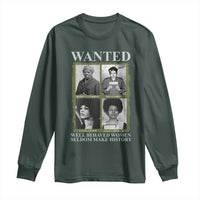 Black Women History Long Sleeve Shirt Harriet Tubman Rosa Parks Angela Davis Assata Shakur