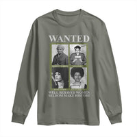 Black Women History Long Sleeve Shirt Harriet Tubman Rosa Parks Angela Davis Assata Shakur